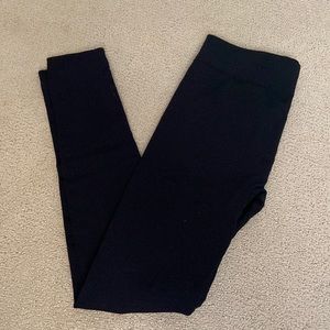 fleece lined leggings. super cozy for winter.